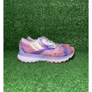Brooks Ghost Unity Together Womens Size 5.5 Purple Tie Dye Running Shoe Sneakers
